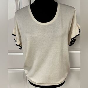 Loft Ruffle Sleeve Sweater